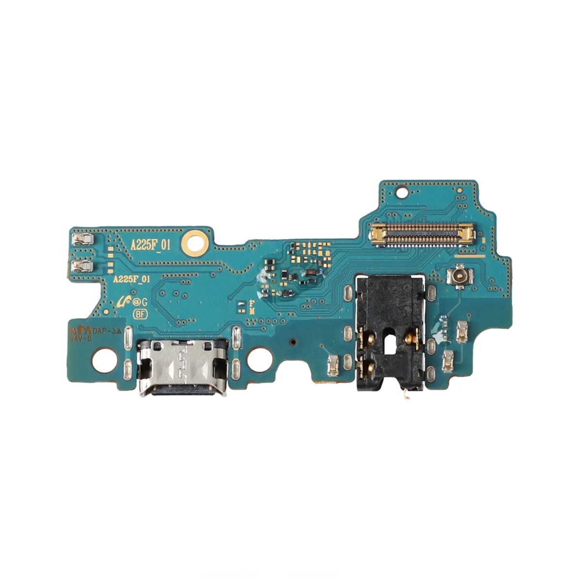 Samsung A22 4G Laddkontakt med Hörlurssuttag OEM image 2