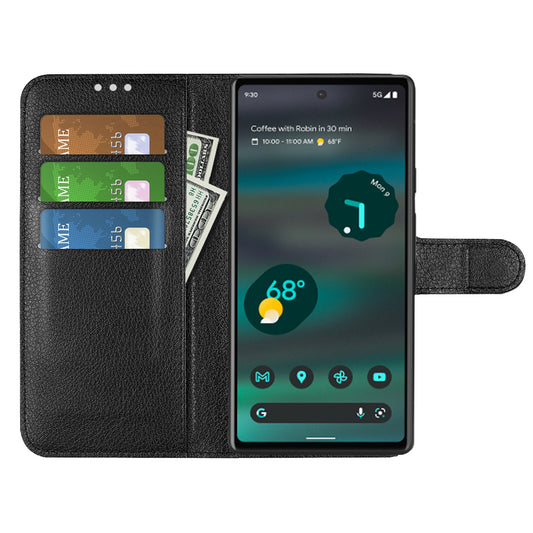 Google Pixel 7 Plånboksfodral med Stativ - Svart image 2