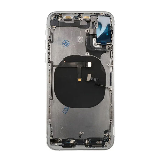iPhone XS Back Cover Complete OEM Silver With Small Parts image 3