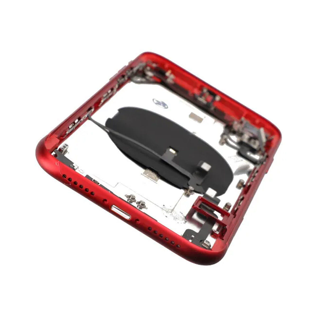 iPhone XR Back Cover Complete OEM Red With Small Parts image 5