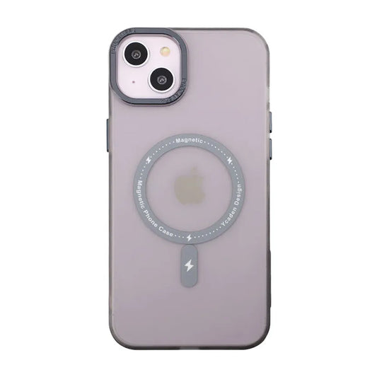 iPhone 14 Plus Mobilskal med MagSafe - Frostat Svart image 2