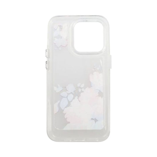 iPhone 14 Pro Mobilskal med motiv - Retro Blommor image 2