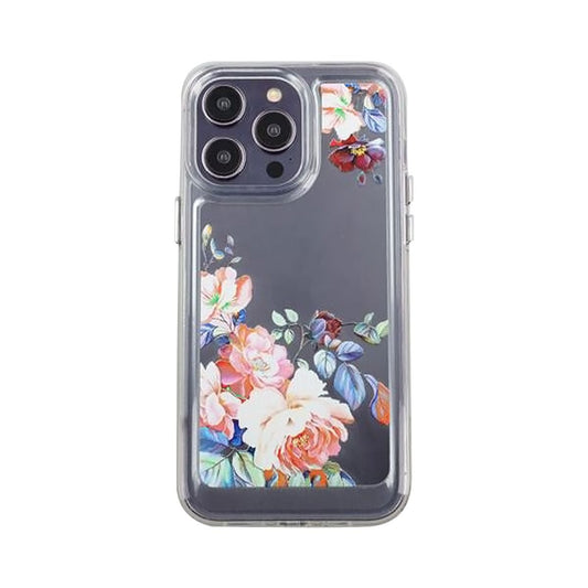 iPhone 14 Pro Max Mobilskal med motiv - Retro Blommor image 3