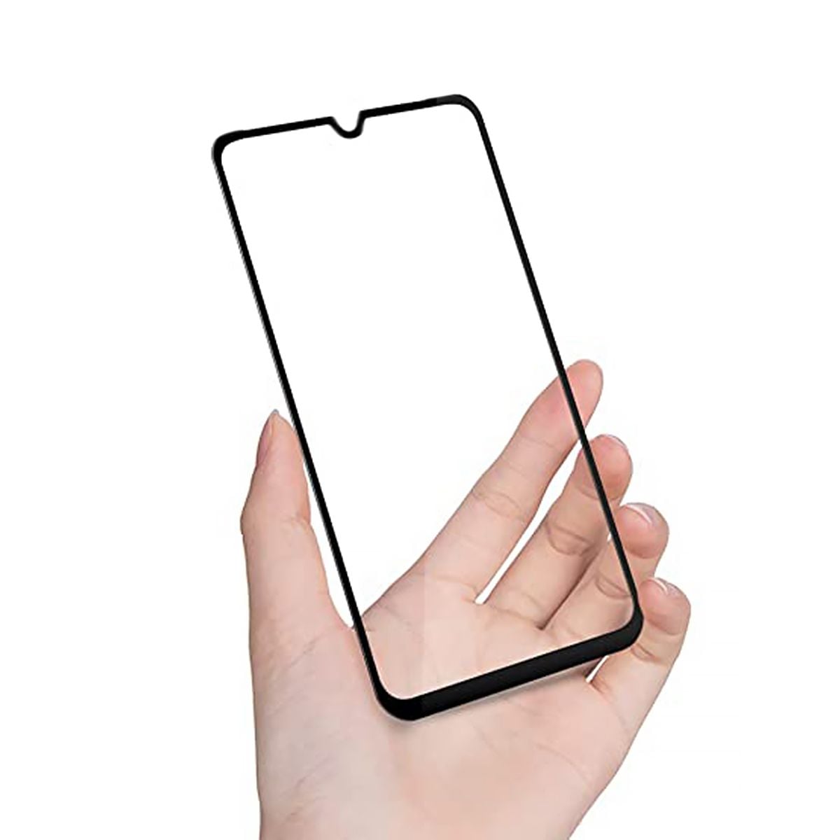 Skärmskydd Motorola Moto E20 - 3D Härdat Glas - Svart (bulk) image 5
