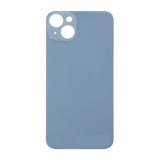 iPhone 14 Baksida Glas med Självhäftande tejp - Blå image 2