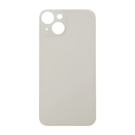 iPhone 14 Plus Baksida Glas med Självhäftande tejp - Vit image 2