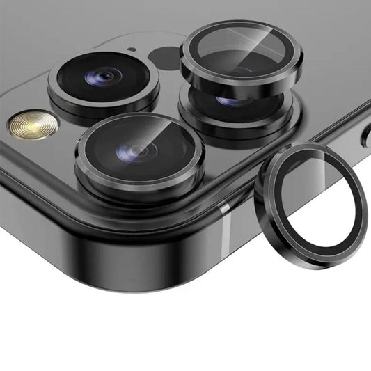 iPhone 14 Pro Kameralins med Ram - Rymdgrå image 2