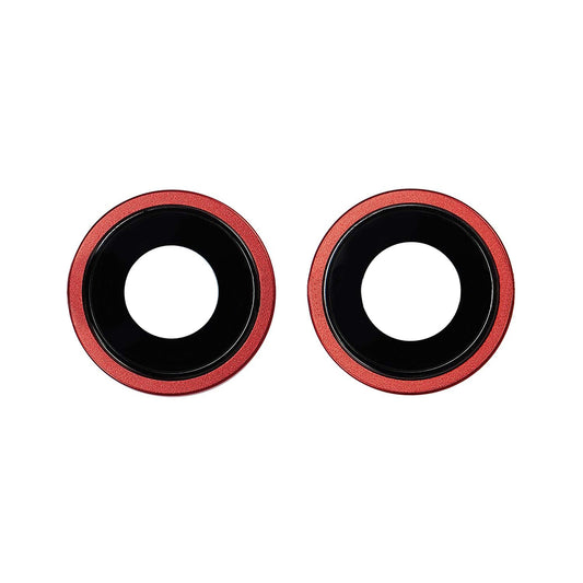 iPhone 14 Kameralins med Ram - Röd image 2