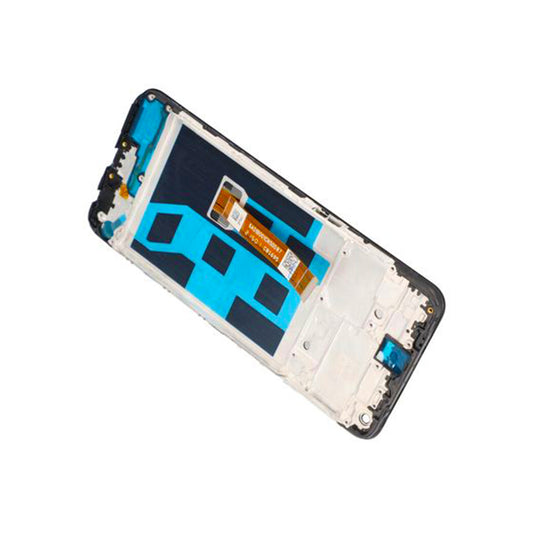 OPPO A53 2020 Skärm med LCD Display & Ram Original - Svart image 2