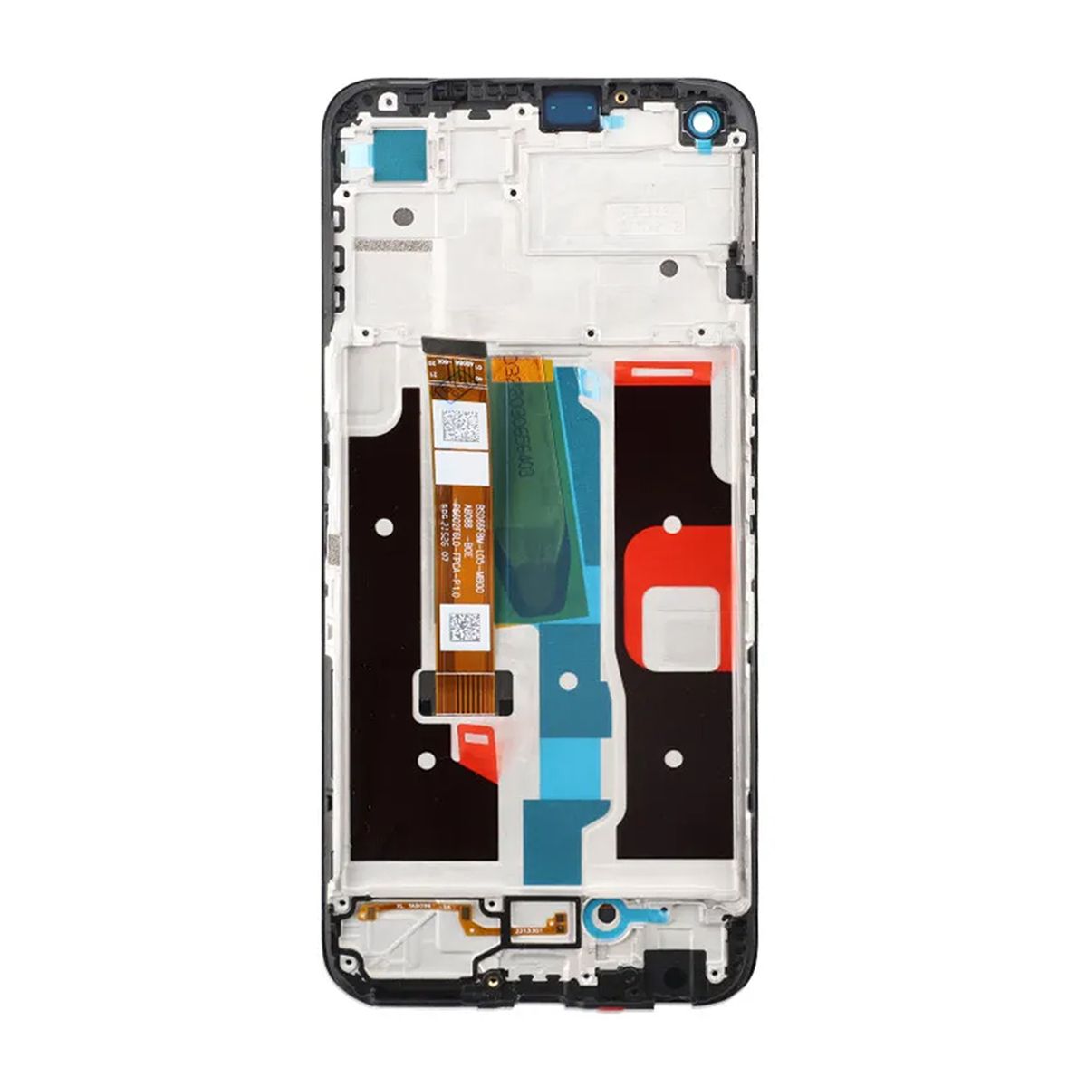Realme 8i Skärm med LCD Display & Ram Original - Svart image 3