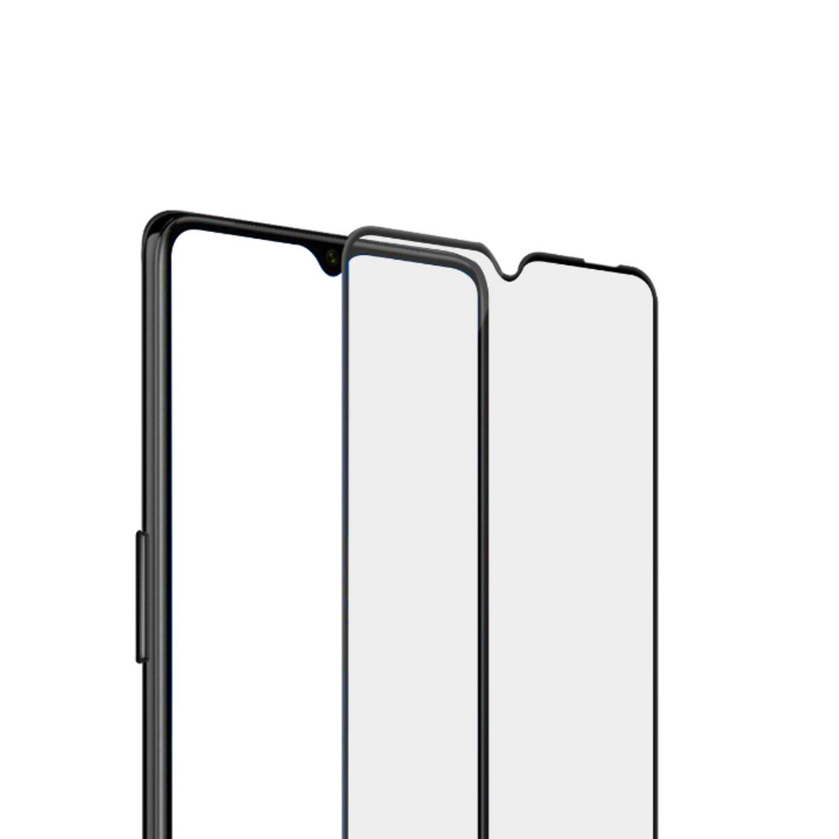 Skärmskydd Samsung Galaxy A14 (4G/5G) - 3D Härdat Glas - Svart image 3