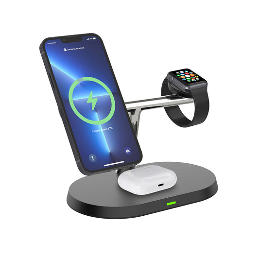 Trådlös Smart 3-i-1 Laddstation med USB-C image 2