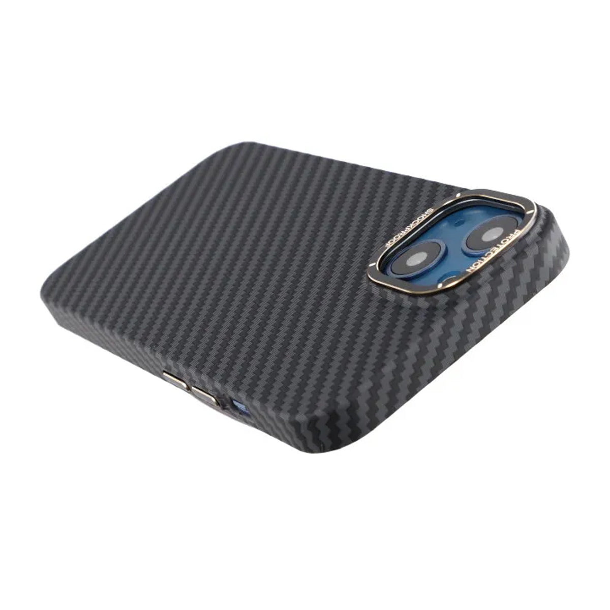 Kolfiber Skal iPhone 13 - Svart image 6