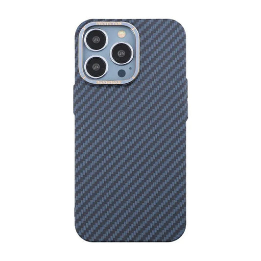 Kolfiber Skal iPhone 13 Pro - Blå image 2