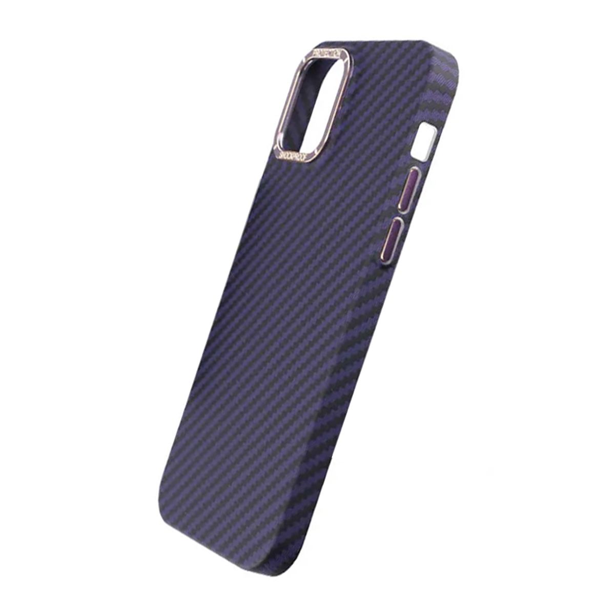 Kolfiber Skal iPhone 13 Pro - Lila image 6