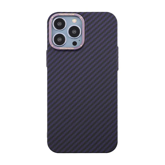 Kolfiber Skal iPhone 13 Pro Max - Lila image 2