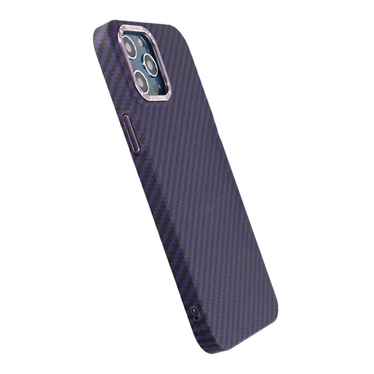 Kolfiber Skal iPhone 13 Pro Max - Lila image 6