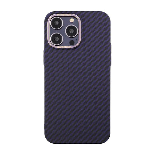 Kolfiber Skal iPhone 14 Pro Max - Lila image 2