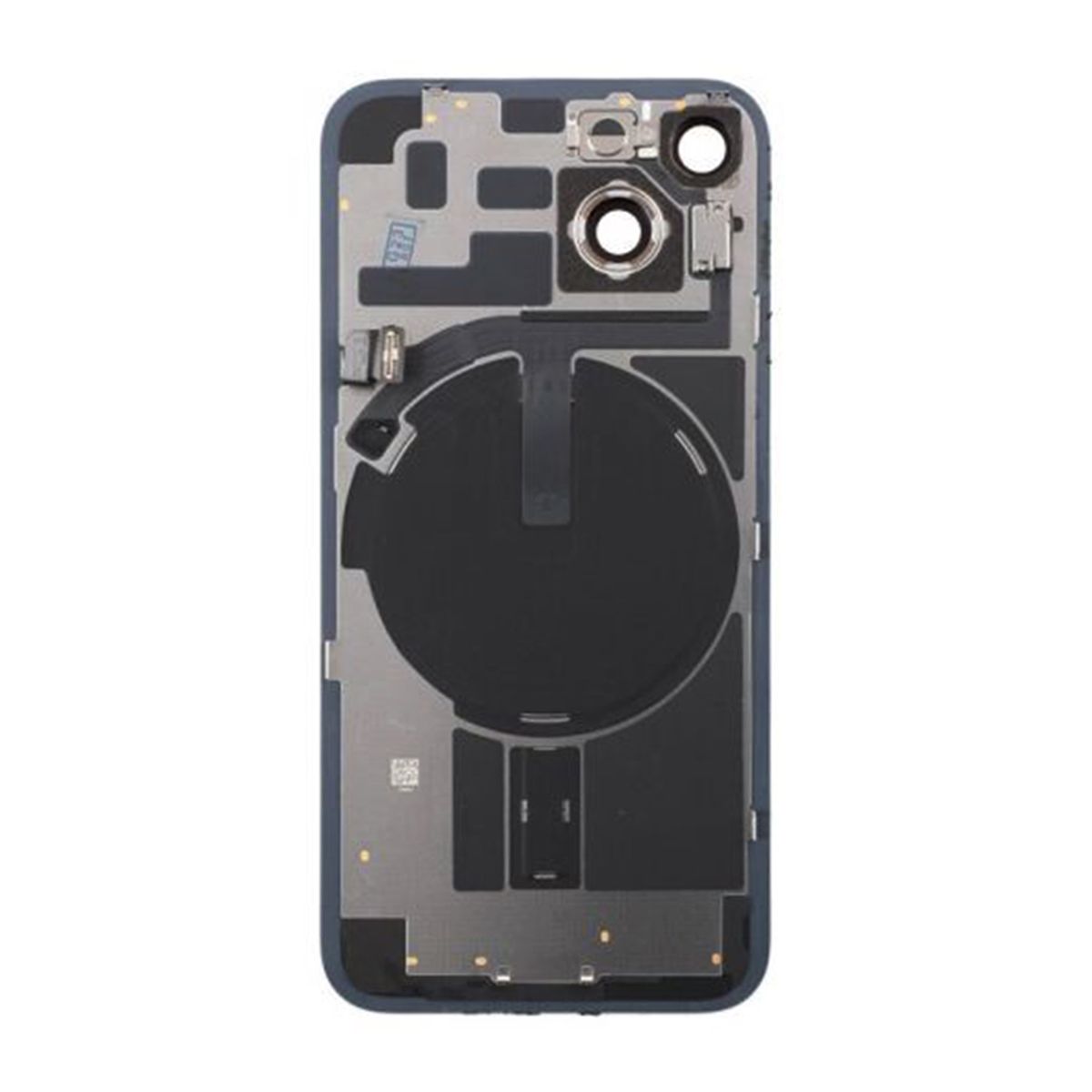 iPhone 14 Baksida Glas Komplett - Vit image 3
