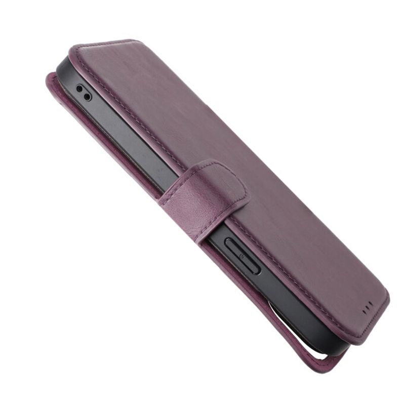iPhone 15 Plus Plånboksfodral Magnet Rvelon - Lila image 11