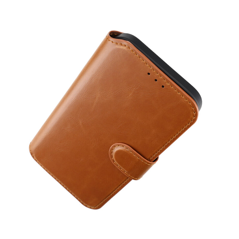 iPhone 15 Plus Plånboksfodral med Magsafe Rvelon - Brun image 9