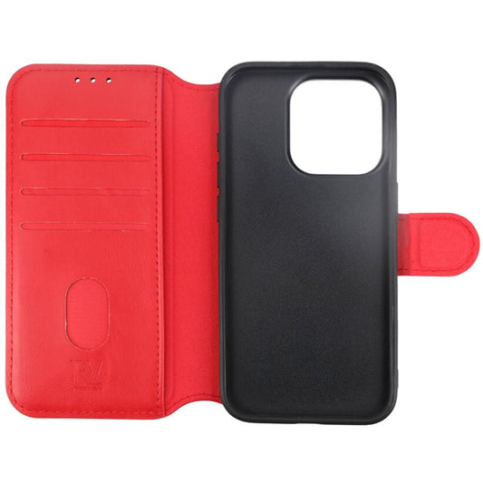 iPhone 15 Pro Plånboksfodral med Magsafe Rvelon - Röd image 2