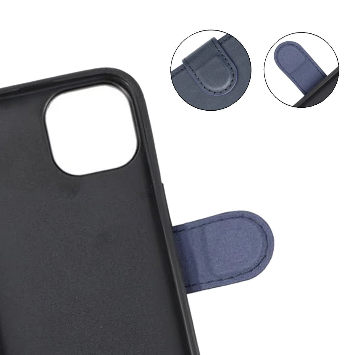 iPhone 15 Pro Max Plånboksfodral med Magsafe Rvelon - Blå image 5