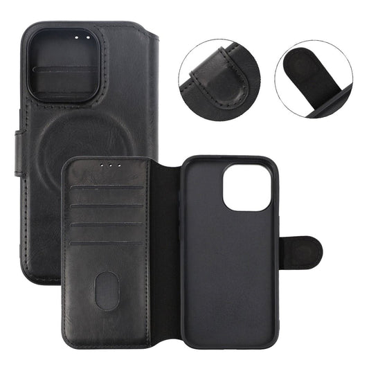 iPhone 15 Pro Plånboksfodral med Magsafe Rvelon - Svart image 6