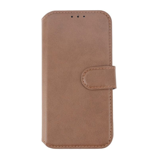 iPhone 15 Pro Plånboksfodral Läder Rvelon - Brun image 2