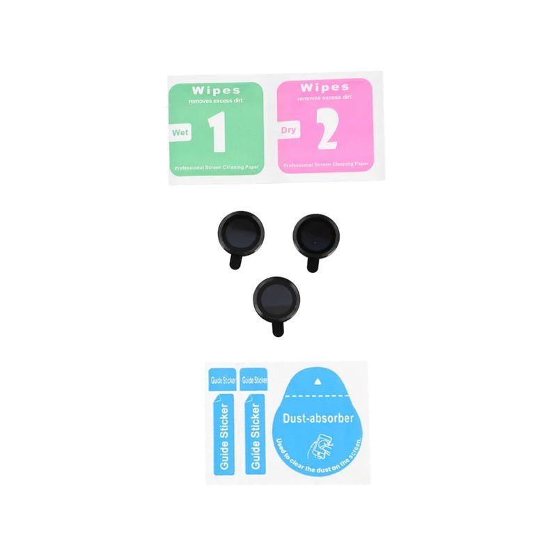 iPhone 15 Pro / iPhone 15 Pro Max Linsskydd för Kamera (3-pack) image 3