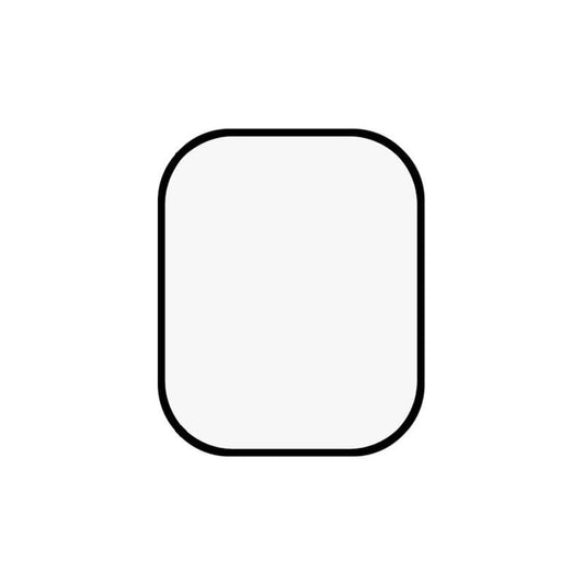 Apple Watch Ultra 2 49mm Skärmskydd Härdat Glas - Svart image 2