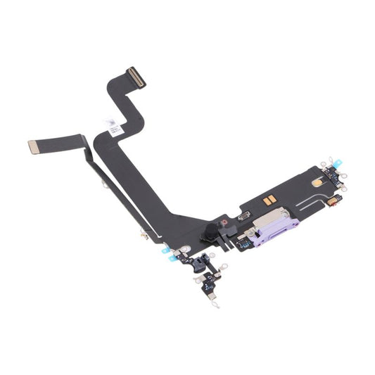 iPhone 14 Pro Laddkontakt med Flexkabel Original - Lila image 2
