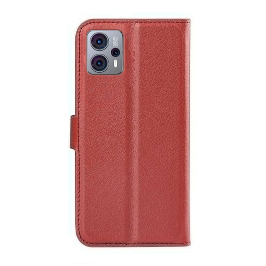 Motorola Moto G23 Plånboksfodral med Stativ - Brun image 3