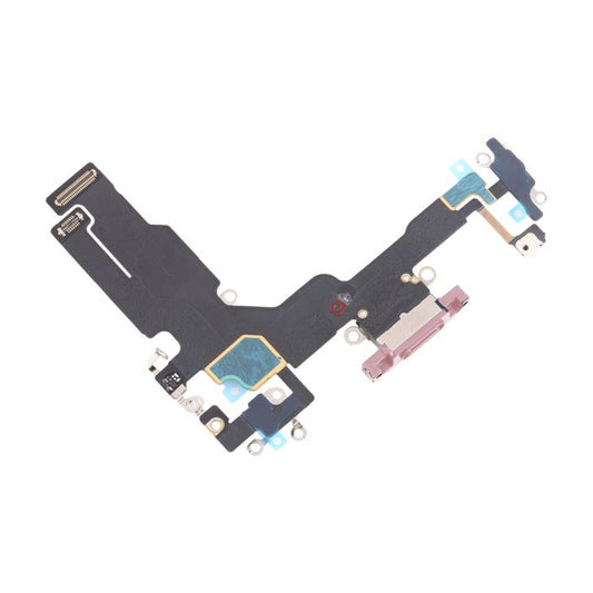 iPhone 15 Laddkontakt med Flexkabel - Rosa image 3