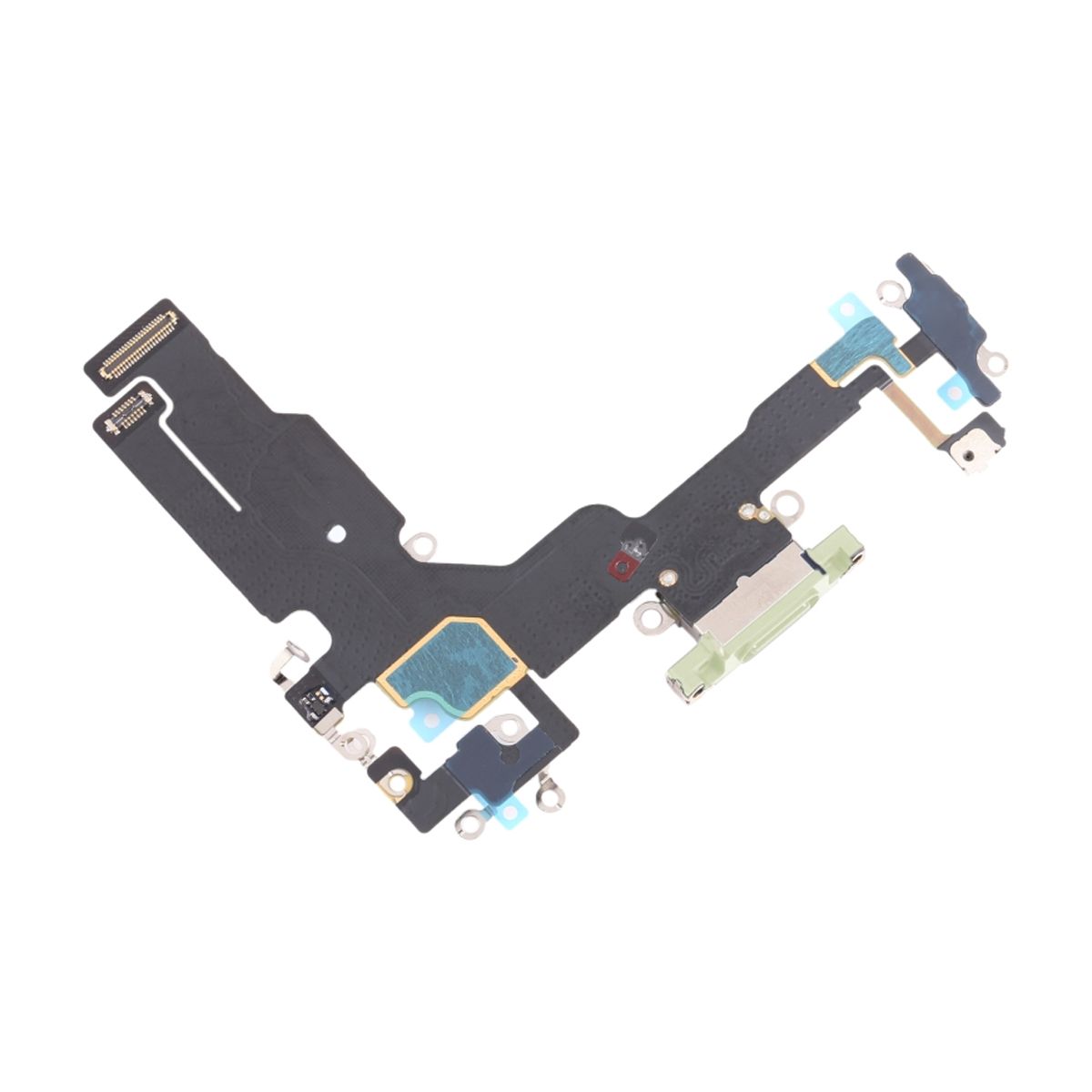 iPhone 15 Laddkontakt med Flexkabel - Grön image 3