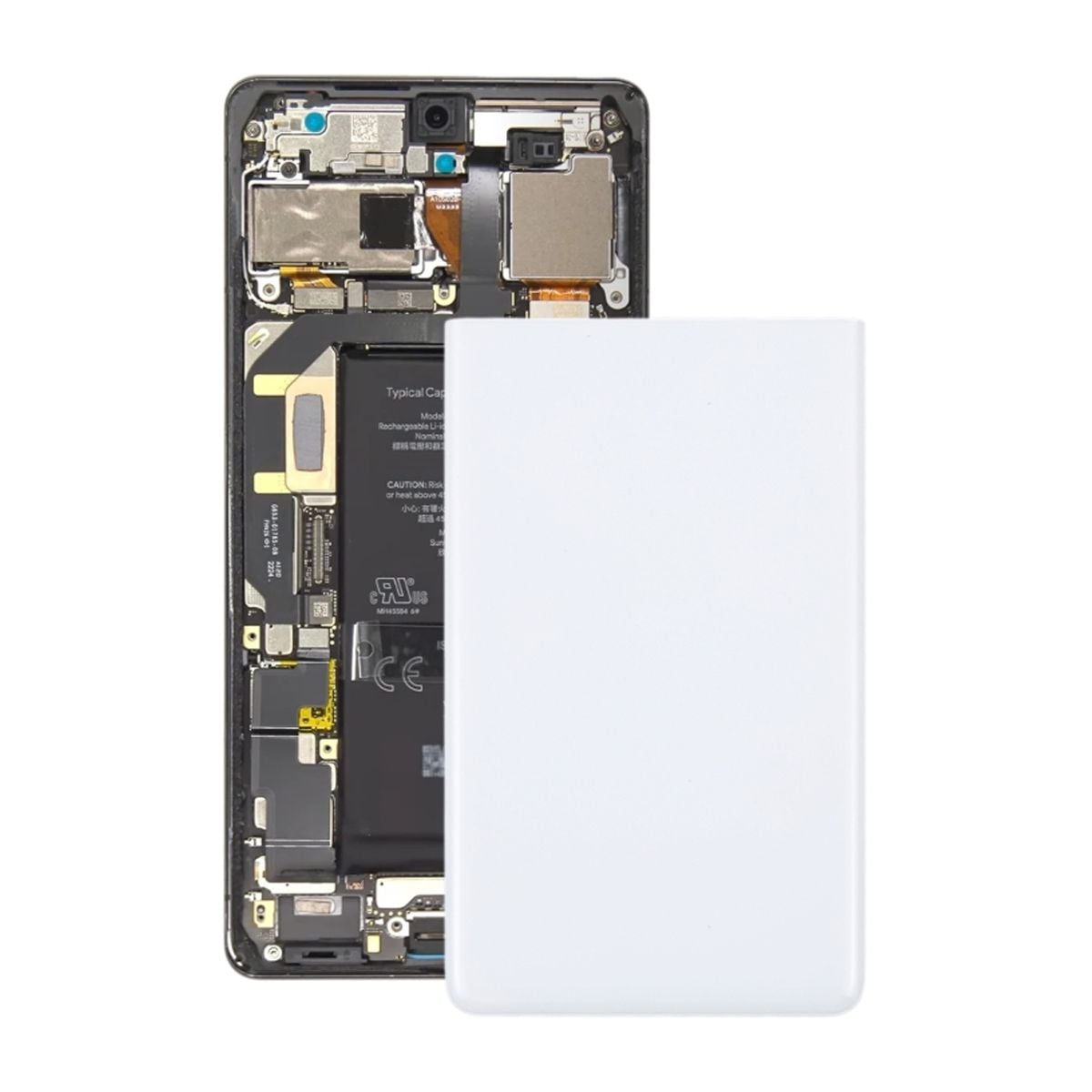 Google Pixel 7 Baksida - Vit image 1
