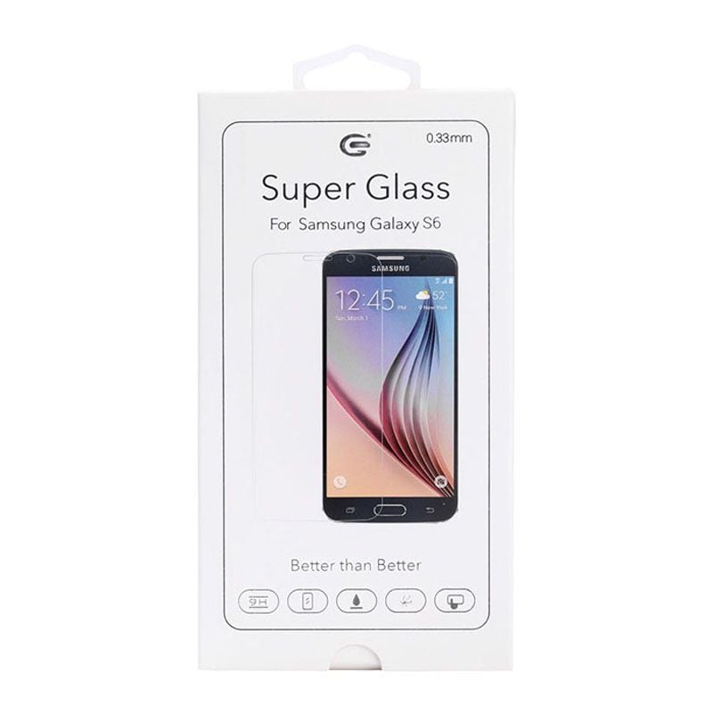 Skärmskydd Samsung Galaxy S6 - Härdat Japan Glas image 3