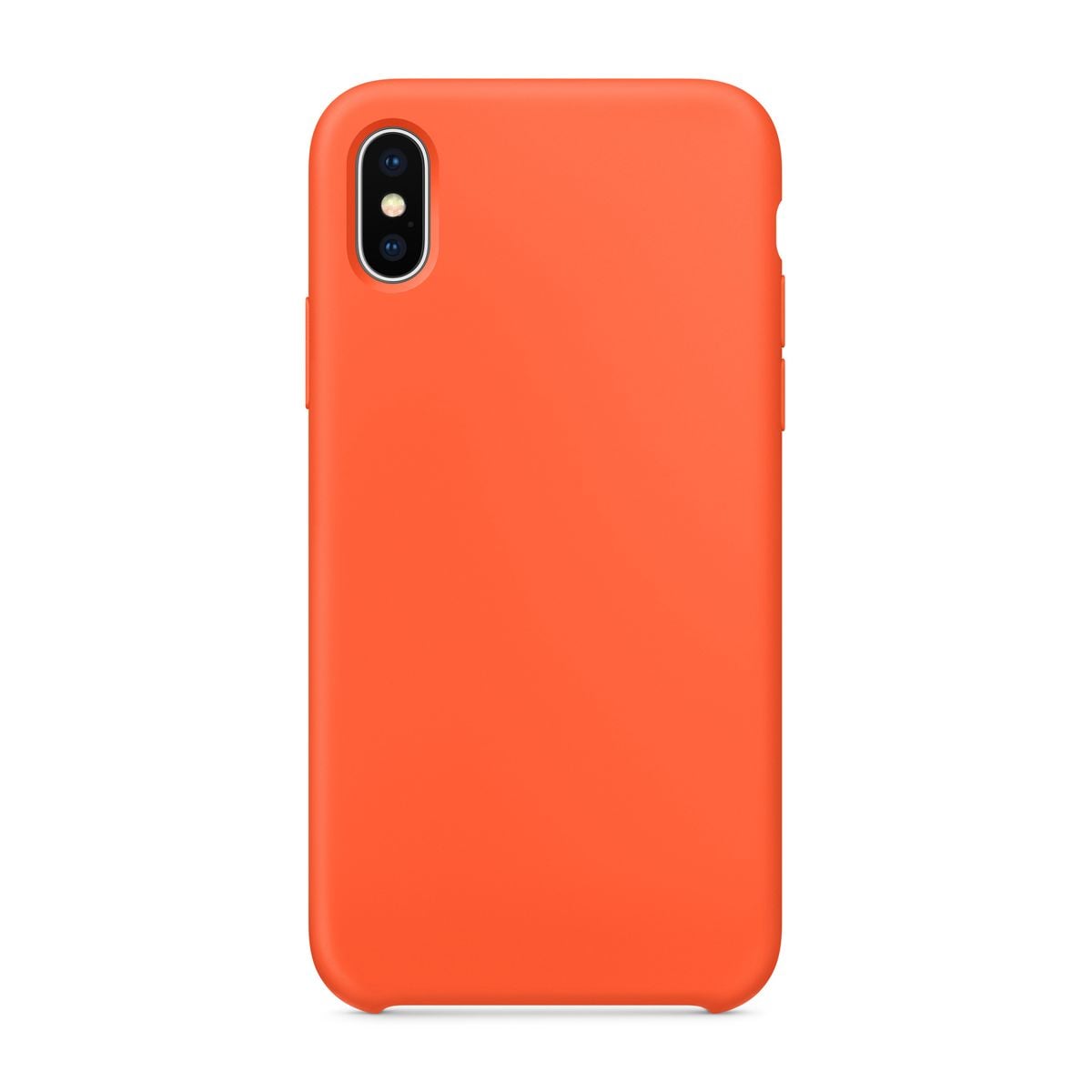 Mobilskal Silikon iPhone XS Max - Orange image 4