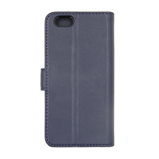 iPhone 6/6S Plånboksfodral Läder med Stativ - Mörkblå image 4