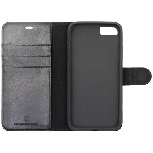 iPhone 6/6S Plånboksfodral Magnet Läder med Stativ - Svart image 2