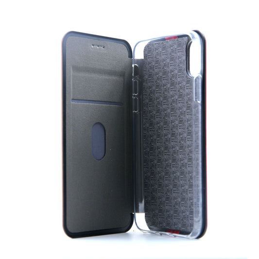 Mobilfodral med Stativ iPhone X/XS - Vinröd image 4