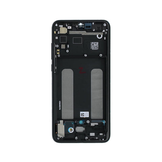 Xiaomi Mi 9 Lite (2019) Skärm/Display + Ram (Service Paket) - Tarnish Svart image 5