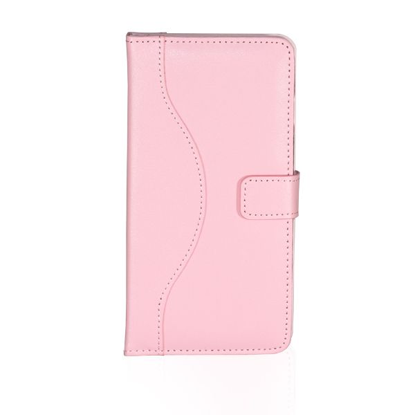 Folio Leather Case For iPhone 6 Plus/6S Plus Pink