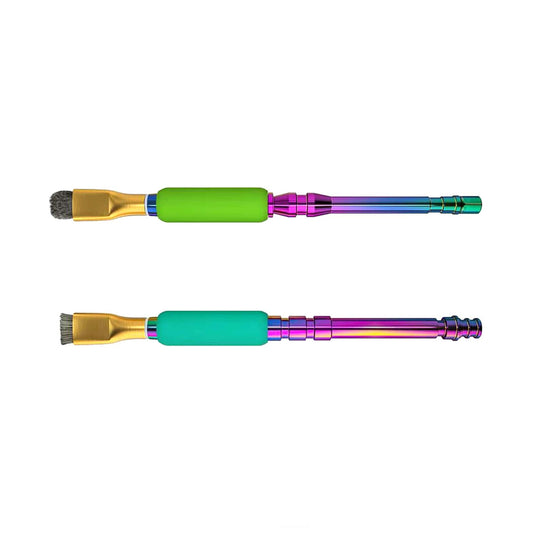 MiJing Pad Cleaning Sideburns Brush 2pcs/Box image 2