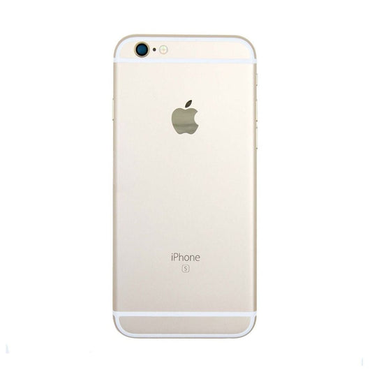 iPhone 6S Baksida med Komplett Ram - Guld image 2