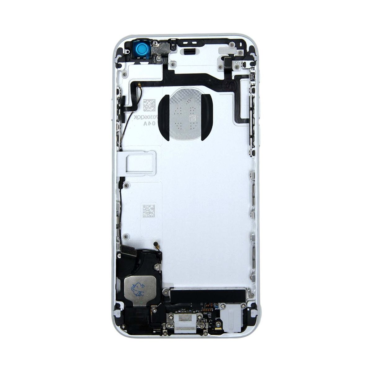 iPhone 6S Baksida med Komplett Ram - Silver image 3