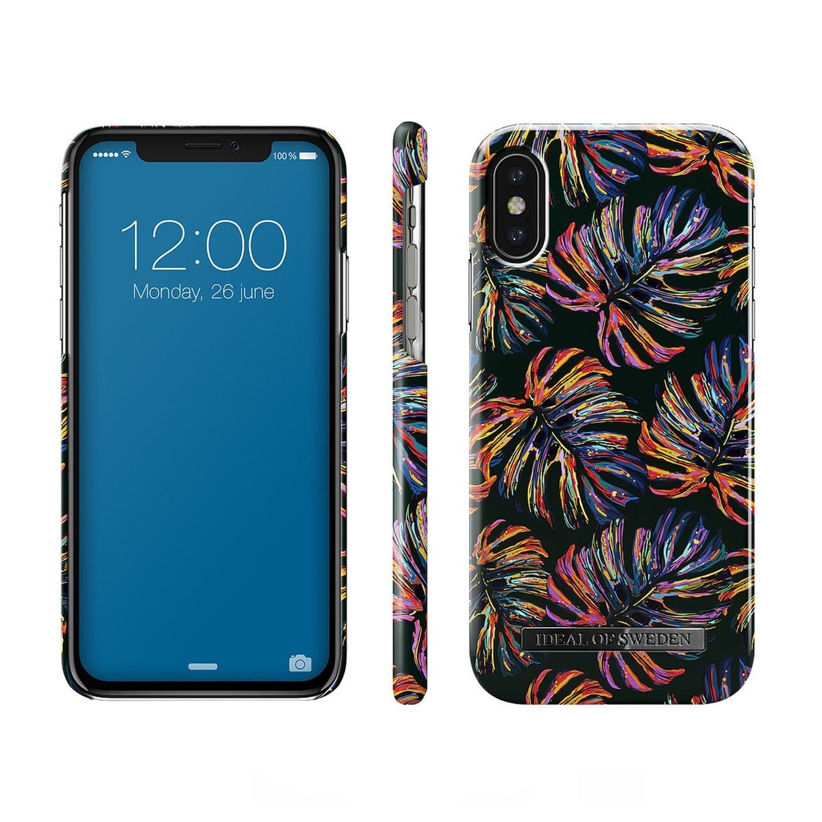 iDeal of Sweden Mobilskal iPhone X/XS - Neon Tropical image 4