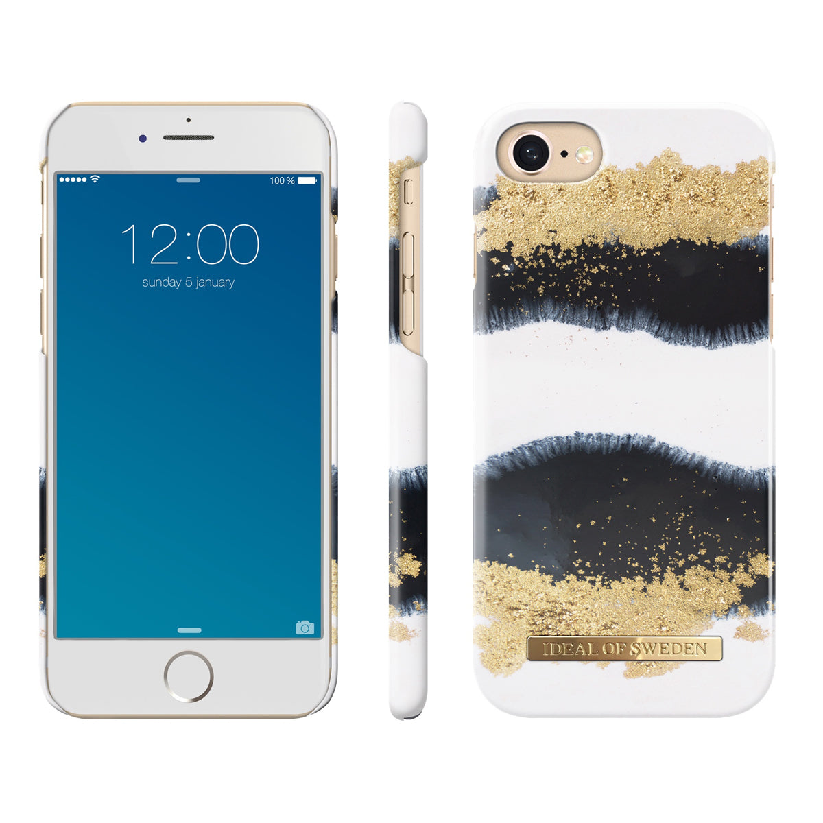 iDeal of Sweden Mobilskal iPhone 6/7/8/SE - Gleaming Licorice image 4