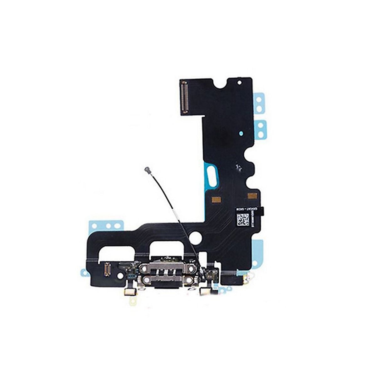 iPhone 7 Plus Laddkontakt Flexkabel - Svart image 1