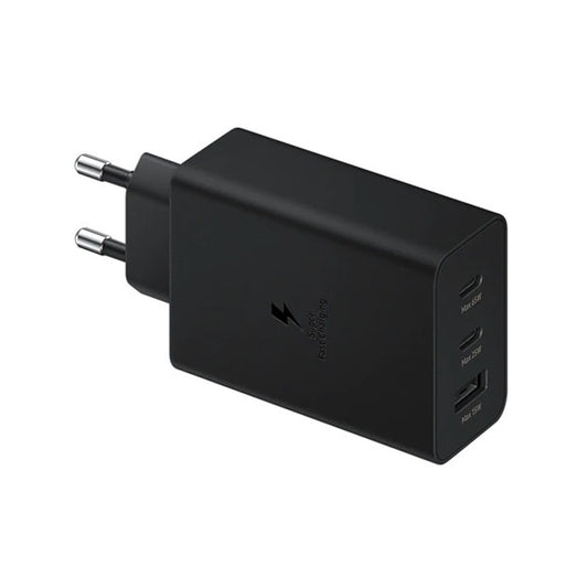 Samsung Trio Laddare 65W 2xUSB-C 1xUSB-A - Svart image 2